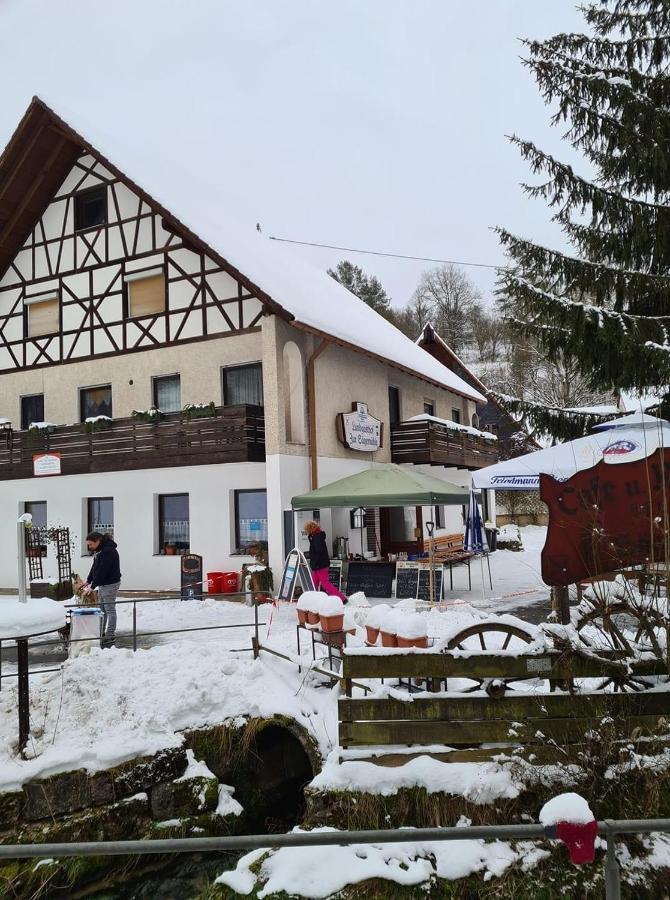 Gasthof Zur Sagemuhle Apartment Hiltpoltstein Exterior photo